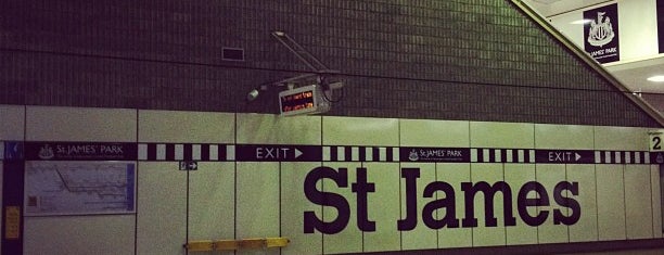 St James Metro Station is one of Railway stations visited.