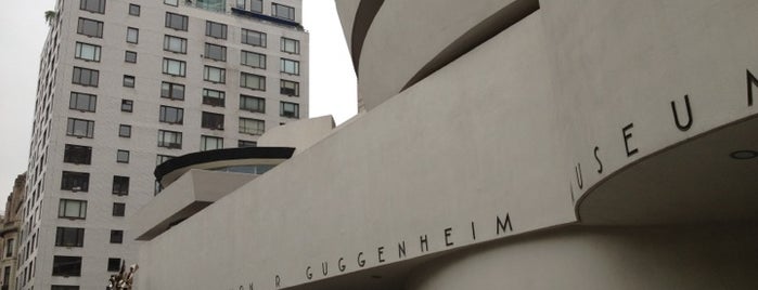 Solomon R Guggenheim Museum is one of Places mentioned in Pet Shop Boys lyrics.