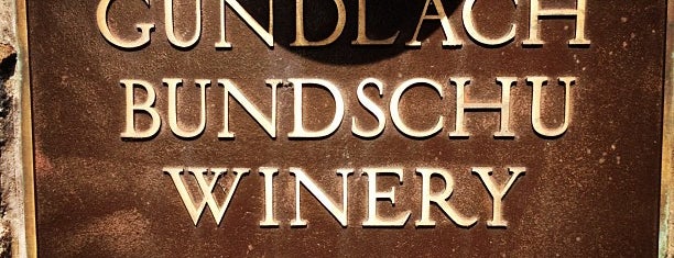 Gundlach Bundschu Winery is one of CA Vacation.