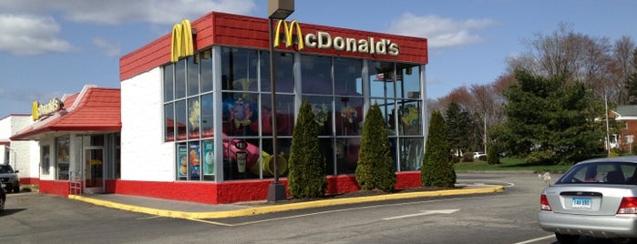 McDonald's is one of P : понравившиеся места.