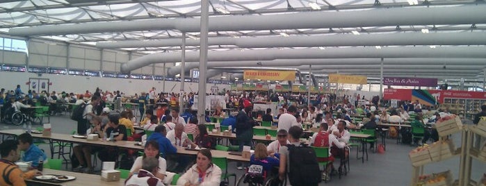 Dining Hall - Athletes Village is one of Tempat yang Disukai Olympics.