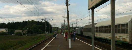 Ж/Д станция Ситенка is one of Остановочные пункты Павелецкого направления.