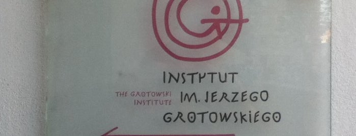 Instytut Grotowskiego is one of Wrocław - Europejska Stolica Kultury 2016.