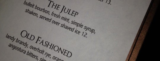 Julep Bar is one of Boston: American.