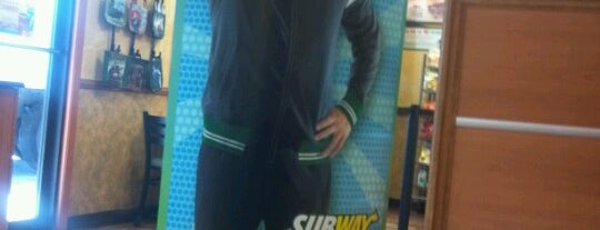Subway is one of Places.