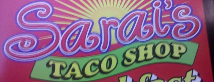 Sarais Taco Shop is one of East San Diego County: Taco Shops & Mexican Food.