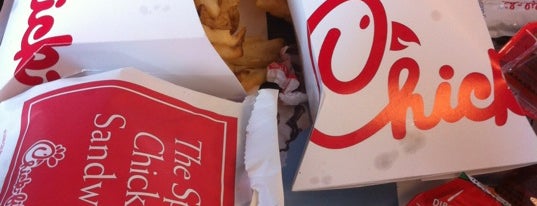 Chick-Fil-A is one of Places I will possibly go to again.