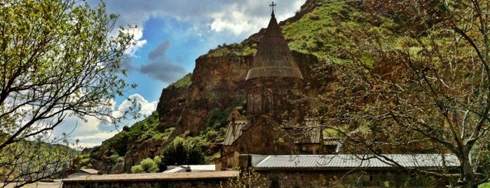Geghard Monastery is one of Армения.