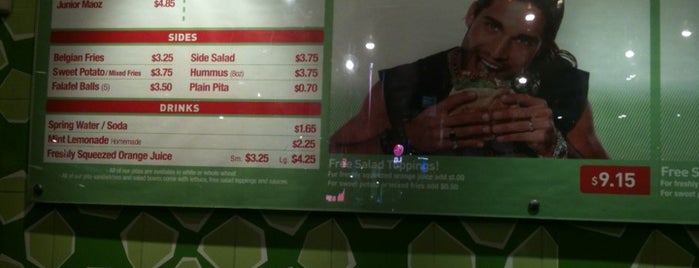 Maoz Falafel & Grill is one of Hell's Kitchen to do.