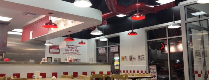 Five Guys is one of Places I Have Been.