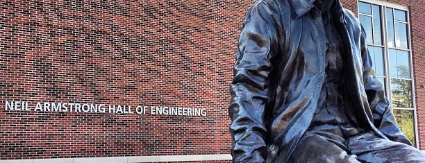 Neil Armstrong Hall Of Engineering (ARMS) is one of Purdue Graduate Bucket List.