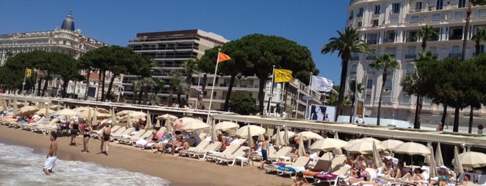 Croisette Beach club is one of My Cannes.