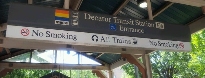 MARTA - Decatur Station is one of Atlanta.
