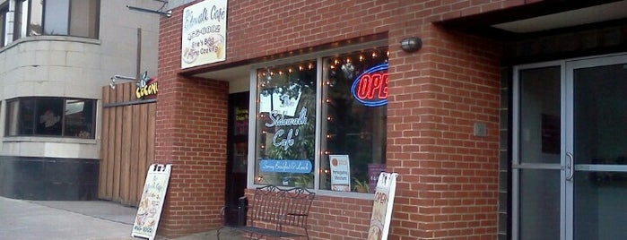 The Sidewalk Cafe is one of Erie.