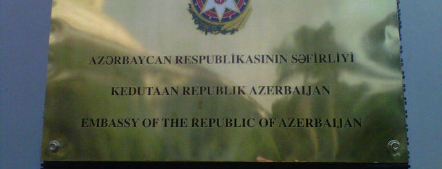 Embassy of the Republic of Azerbaijan is one of Kedutaan Besar di Jakarta.