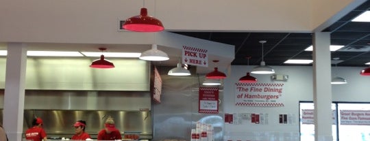 Five Guys is one of Austin TODOs.
