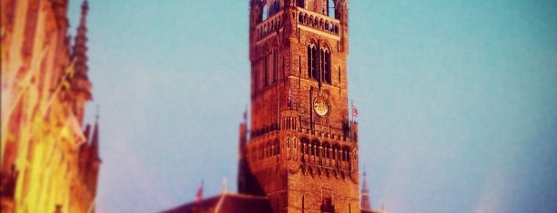 Belfry of Bruges is one of A tourist guide to belgium.
