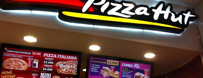 Pizza Hut is one of All-time favorites in Chile.