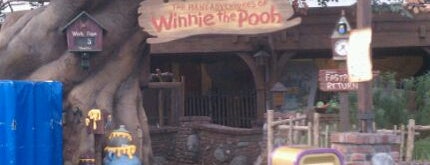 The Many Adventures of Winnie the Pooh is one of Disney World/Islands of Adventure.