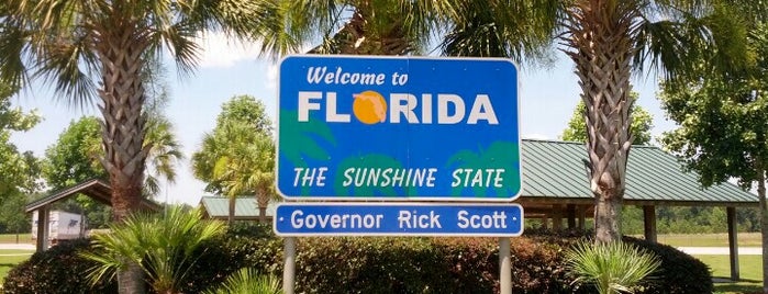 Florida Welcome Center (US 231) is one of Lugares favoritos de Jordan.