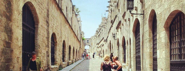 Street of the Knights is one of Greece. Rhodes.