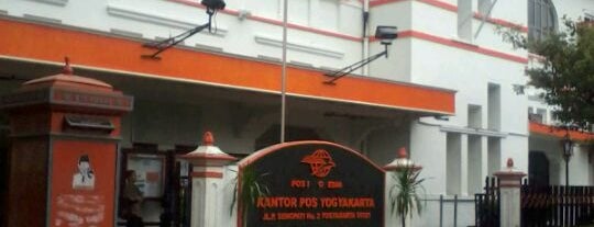 Kantor Pos Besar Yogyakarta is one of Jogja Never Ending Asia #4sqCities.