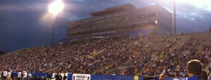 Johnny "Red" Floyd Stadium is one of NCAA Division I FBS Football Stadiums.