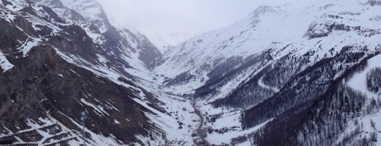 Val-d'Isère is one of France: je t'aime.
