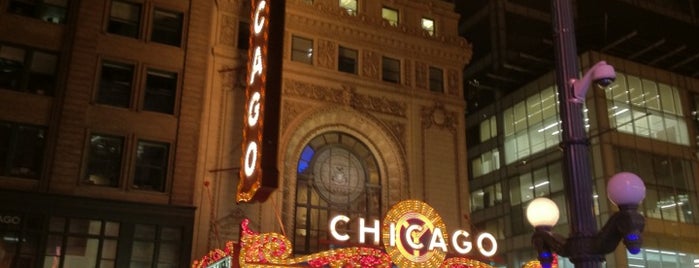 The Chicago Theatre is one of Chicago Adventures.
