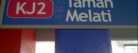 RapidKL Taman Melati (KJ2) LRT Station is one of RapidKL KJ Line #Yotomo.