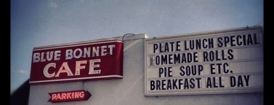 Blue Bonnet Cafe is one of Austin.