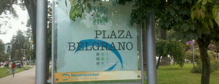 Plaza Belgrano is one of Paseos.