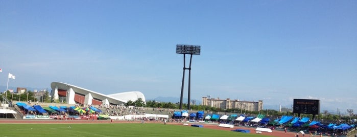 Niigata City Athletic Stadium is one of J-LEAGUE Stadiums.