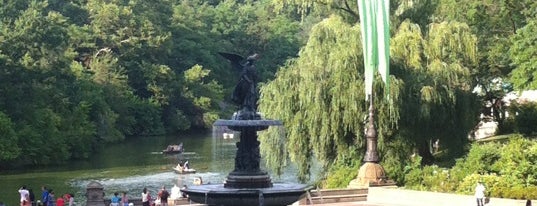 Bethesda Fountain is one of Must see in New York City.