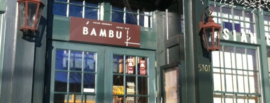 Bambu is one of District of Sushi.