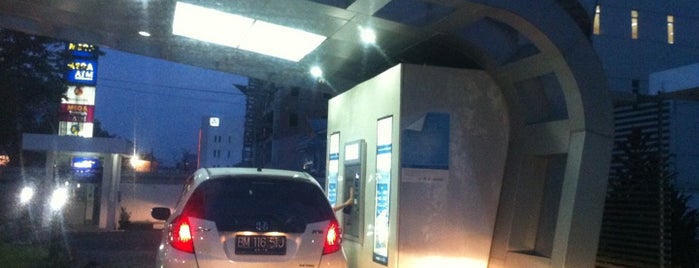 ATM Mandiri Drive Thru is one of My BEST pekanbaru places.