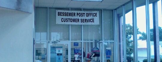 Bessemer Post Office is one of my places.