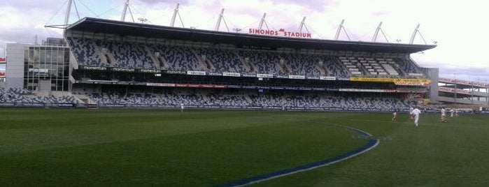 GMHBA Stadium is one of AFL (Aussie Rules).