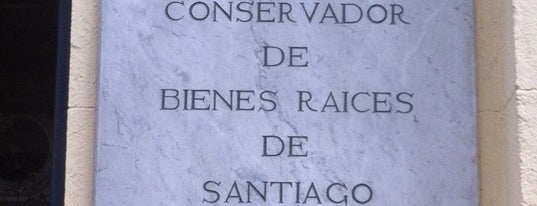 Conservador Bienes Raíces de Santiago is one of Law.