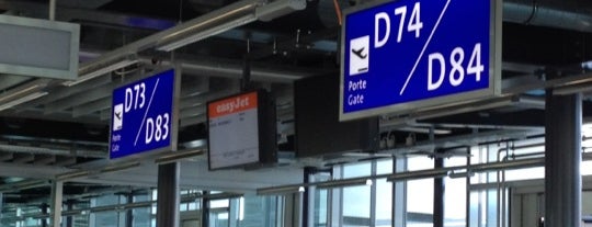 Gate D83 is one of Geneva (GVA) airport venues.