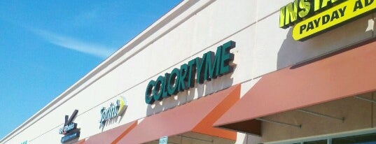 Colortyme Rent to Own is one of places i go.