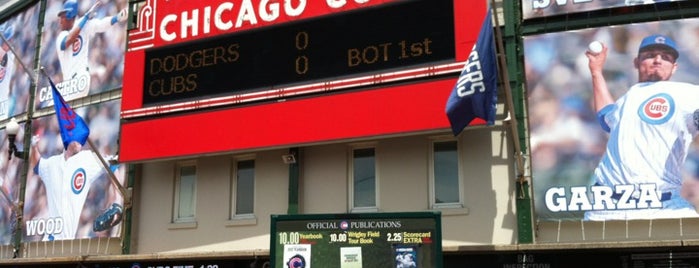 Wrigley Field is one of Saturday in Chicago.