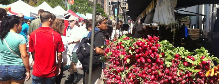 Union Square Greenmarket is one of NY.