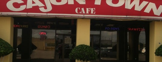 Cajun Town Café is one of Houston Press - 'We Love Food' - 2012.