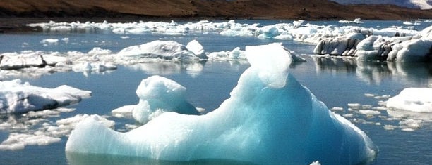 Jökulsárlón (Glacier Lagoon) is one of Iceland.