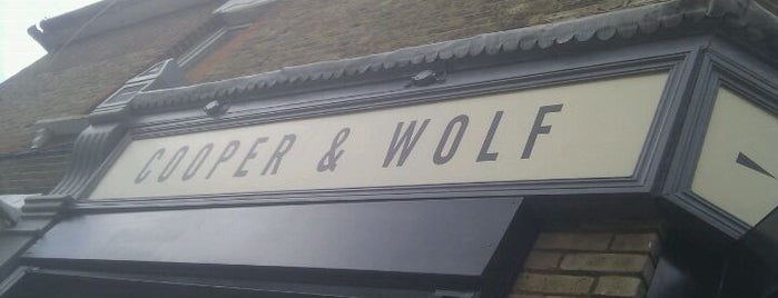 Cooper & Wolf is one of London: Food.