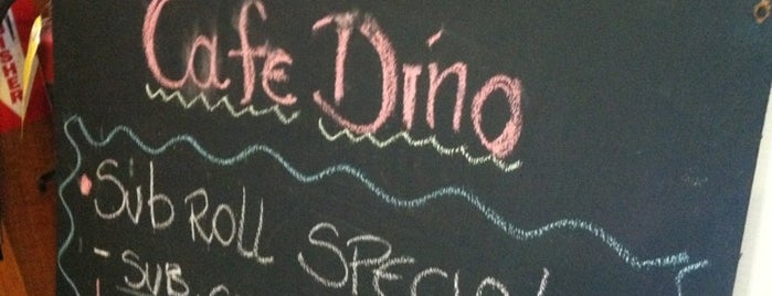 Café Dino is one of Orte, die Kevin gefallen.