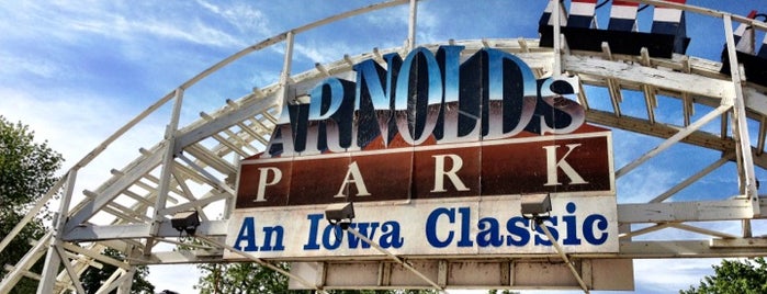 Arnold's Park Amusement Park is one of Summer.