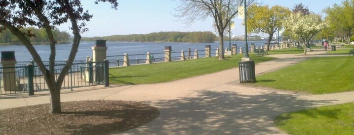 Riverside Park is one of Wickfest 2013 - La Crosse, WI.