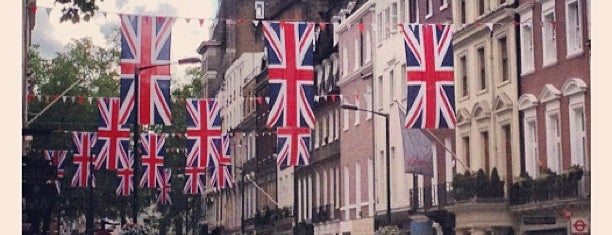 Bruton Street is one of London.